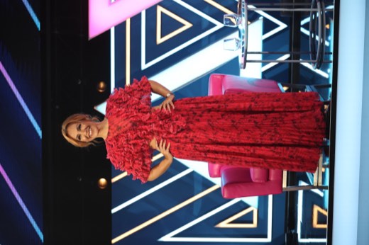 Susana Dias Ramos em palco de televisão